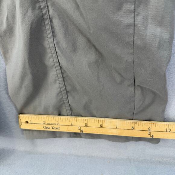 prAna Hiking Pants Women's 12 Tan Breathe Convertible Zip Off Cargo Gorpcore - Picture 15 of 15